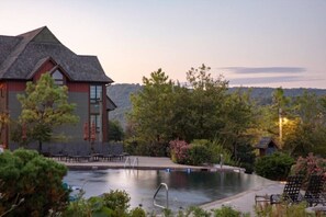 Piscine intérieure, piscine chauffée
