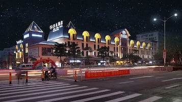 Front of property – evening/night