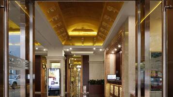 Interior entrance