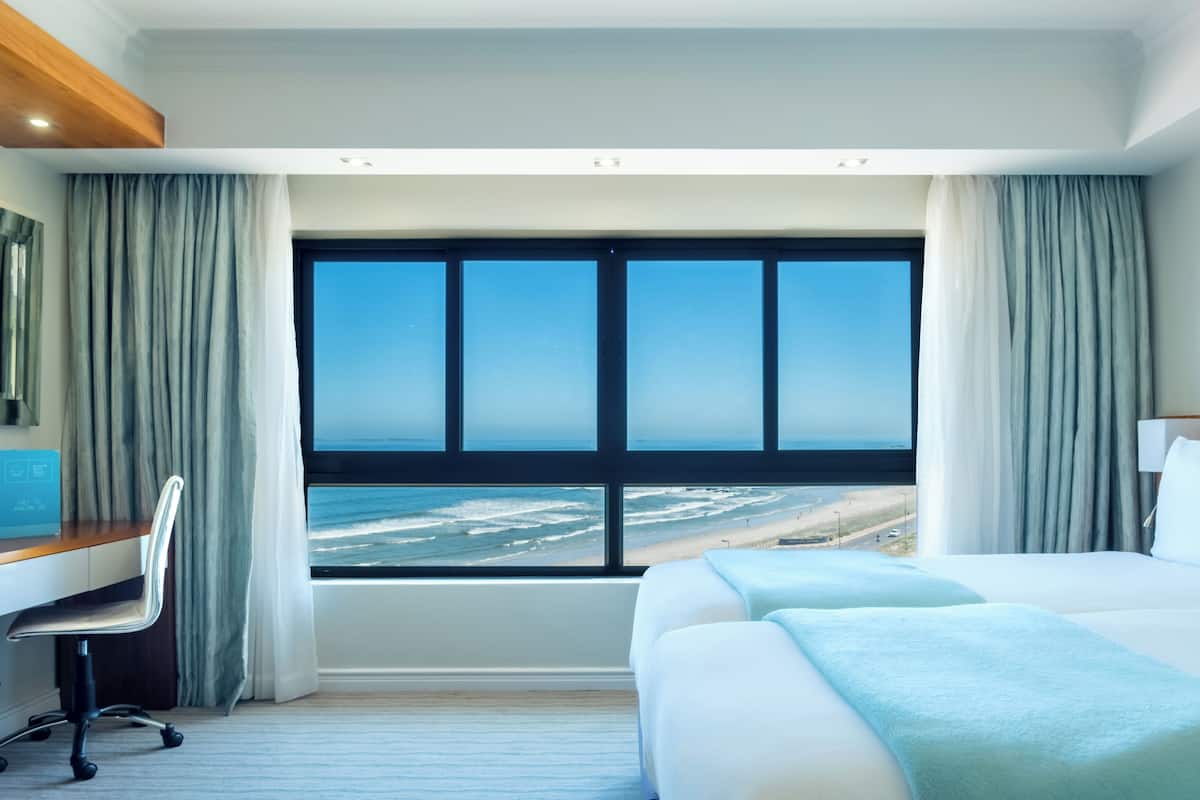 Sea Facing Robben Island Twin Room | Premium bedding, minibar, in-room safe, individually decorated