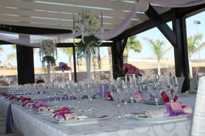 Outdoor dining - Hotel El Sombrero (Licata)