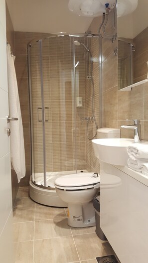 Studio Apartment | Regadera en el baño