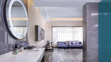 Habitación ejecutiva doble | Ropa de cama de alta calidad y colchones viscoelásticos