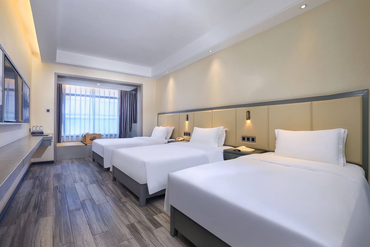 Classic Triple Room | Premium bedding, memory foam beds, free minibar, desk