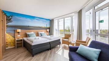 Kamar Keluarga | Kedap suara, Wi-Fi gratis, dan seprai linen