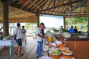 Daily buffet breakfast for a fee - Tube Resort by EHM (Koh Rong Sanloem)