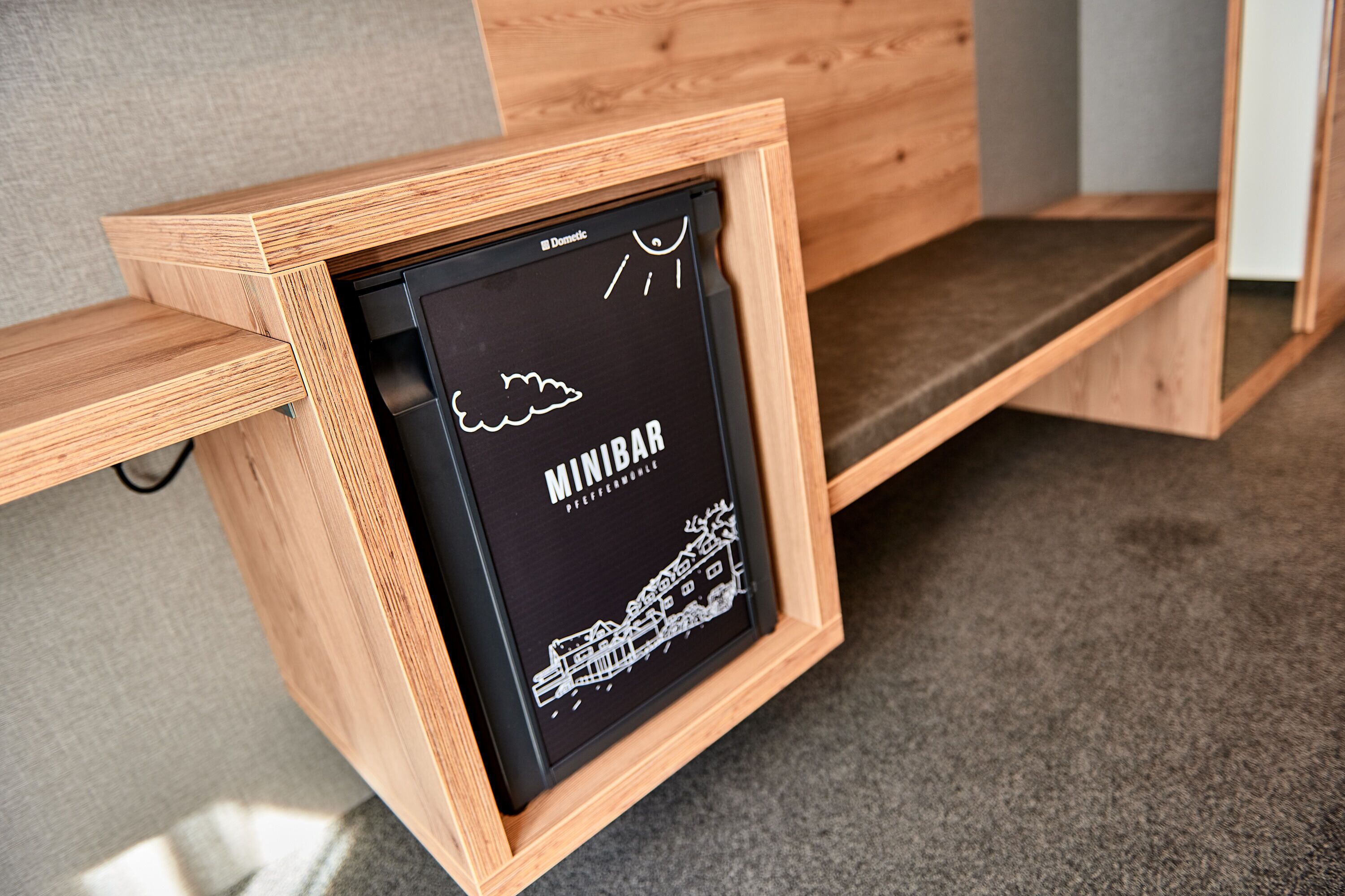 exclusive double room | in-room safe, desk, laptop workspace, blackout curtains