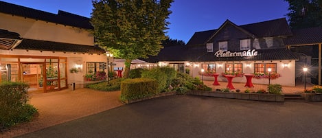 Façana frontal de l'allotjament