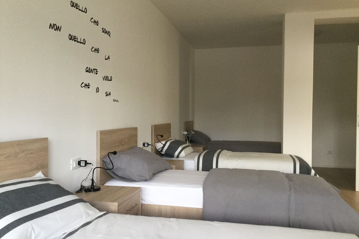 Basic Quadruple Room, Multiple Beds, Non Smoking | Blackout curtains, iron/ironing board, free WiFi, bed sheets