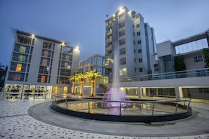 Front of property - evening/night