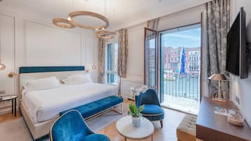 Suite Gran Canal | 1 間臥室、高級寢具、羽絨被、記憶床墊