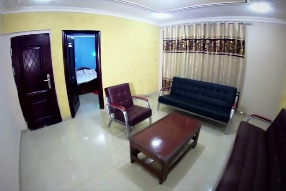 Basic Apartment, 1 Queen Bed, Non Smoking | In-room safe, blackout drapes, iron/ironing board (on request)