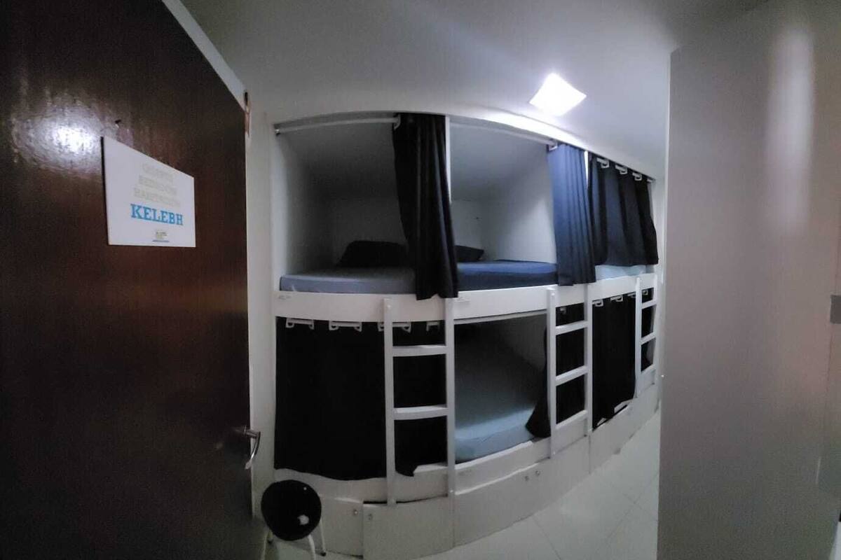 Dormitorio Kelebh | Decoración individual, mobiliario individual, cortinas opacas