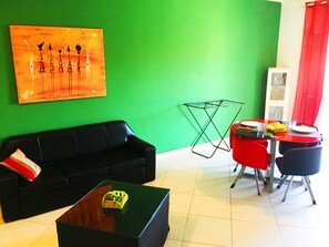 Comfort-Apartment, 1 Schlafzimmer | Wohnzimmer