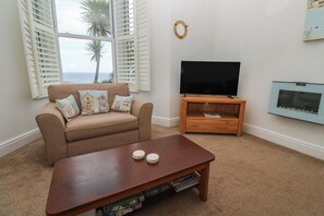 Cottage | Living area | DVD player - Apartment 1 Llewellan (St Ives)