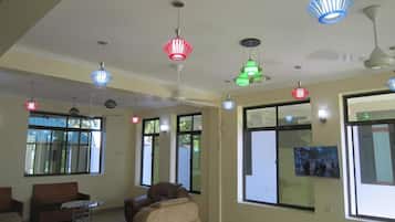 Sitteområde i lobbyen