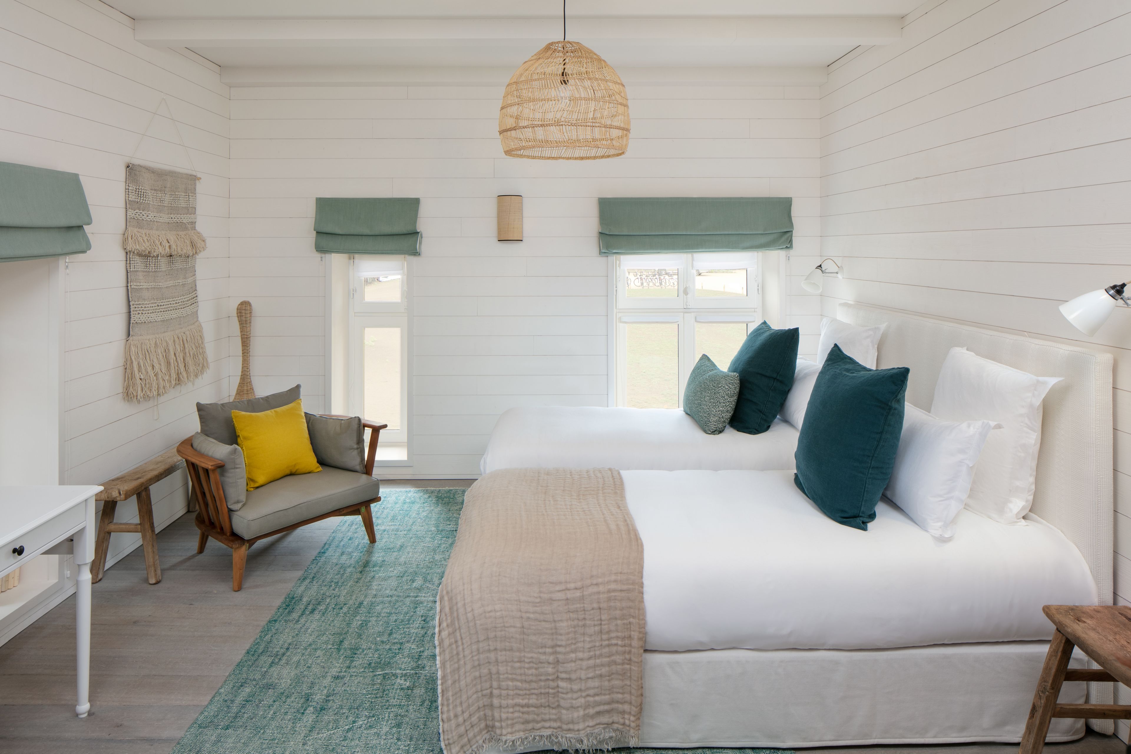 Deluxe Double or Twin Room, Partial Sea View (Poternes) | Premium bedding, in-room safe, blackout drapes, soundproofing