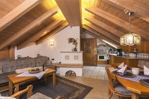 Living room - Ferienhäuser Werdenfels (Mittenwald)