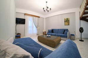 Living room - Fedra Mare Apartment (Corfu)