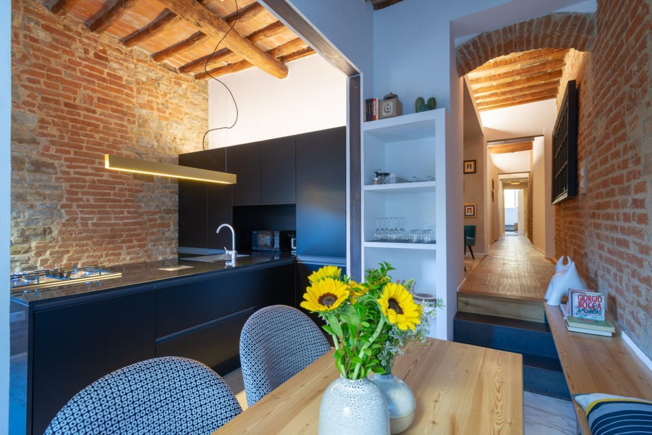 Apartment, 2 Schlafzimmer | Eigene Kochnische | Großer Kühlschrank, Mikrowelle, Ofen, Herdplatte