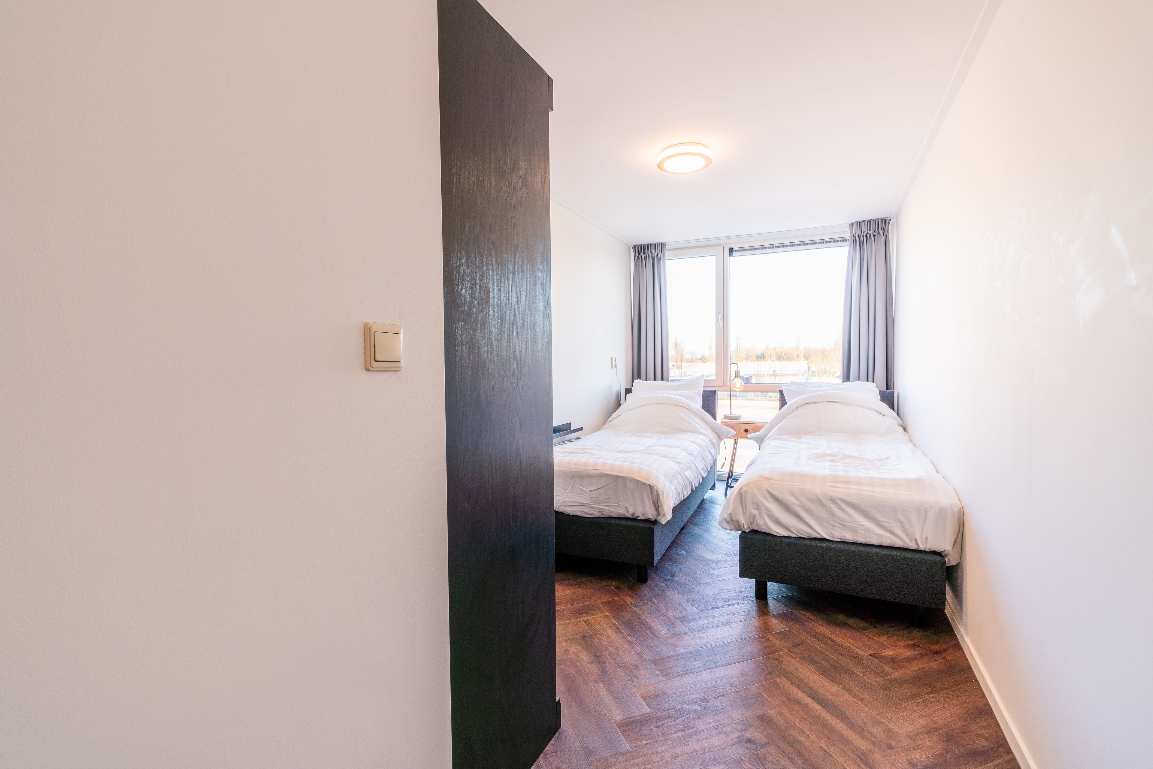 design double or twin room, 1 bedroom | premium bedding, free minibar, individually furnished, laptop workspace