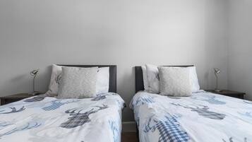 In-room safe, iron/ironing board, free cribs/infant beds, free WiFi