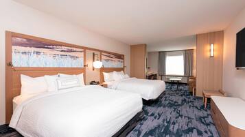 エグゼクティブ スイート ダブルベッド 1 台 | デスク、ノートパソコン用作業スペース、アイロン / アイロン台、ベビーベッド (無料)