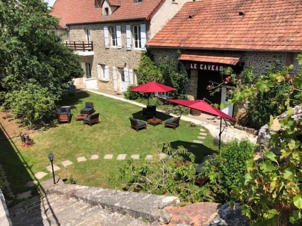 Overnattingsstedets uteområder