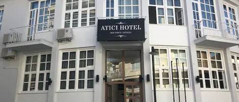 Fachada del alojamiento