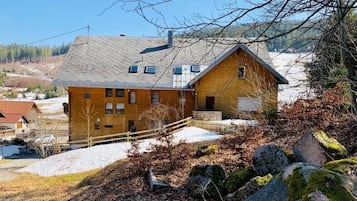 Fassade der Unterkunft