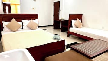 Family Suite | Individually decorated, desk, blackout drapes, iron/ironing board