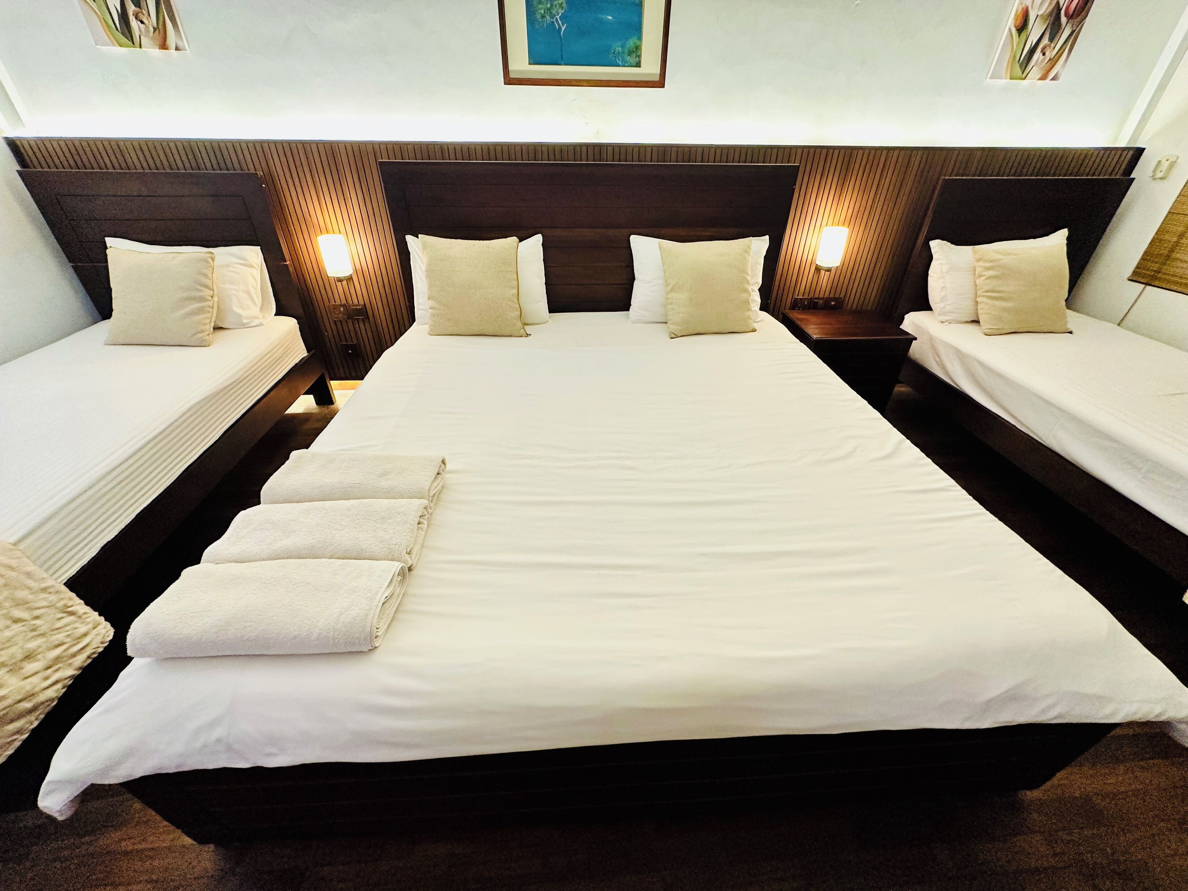 Family Triple Room, Multiple Beds, Non Smoking | Desk, blackout drapes, iron/ironing board, WiFi (free)