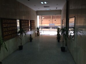 Entrée de l’hébergement