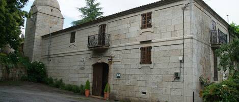 Voorkant van accommodatie