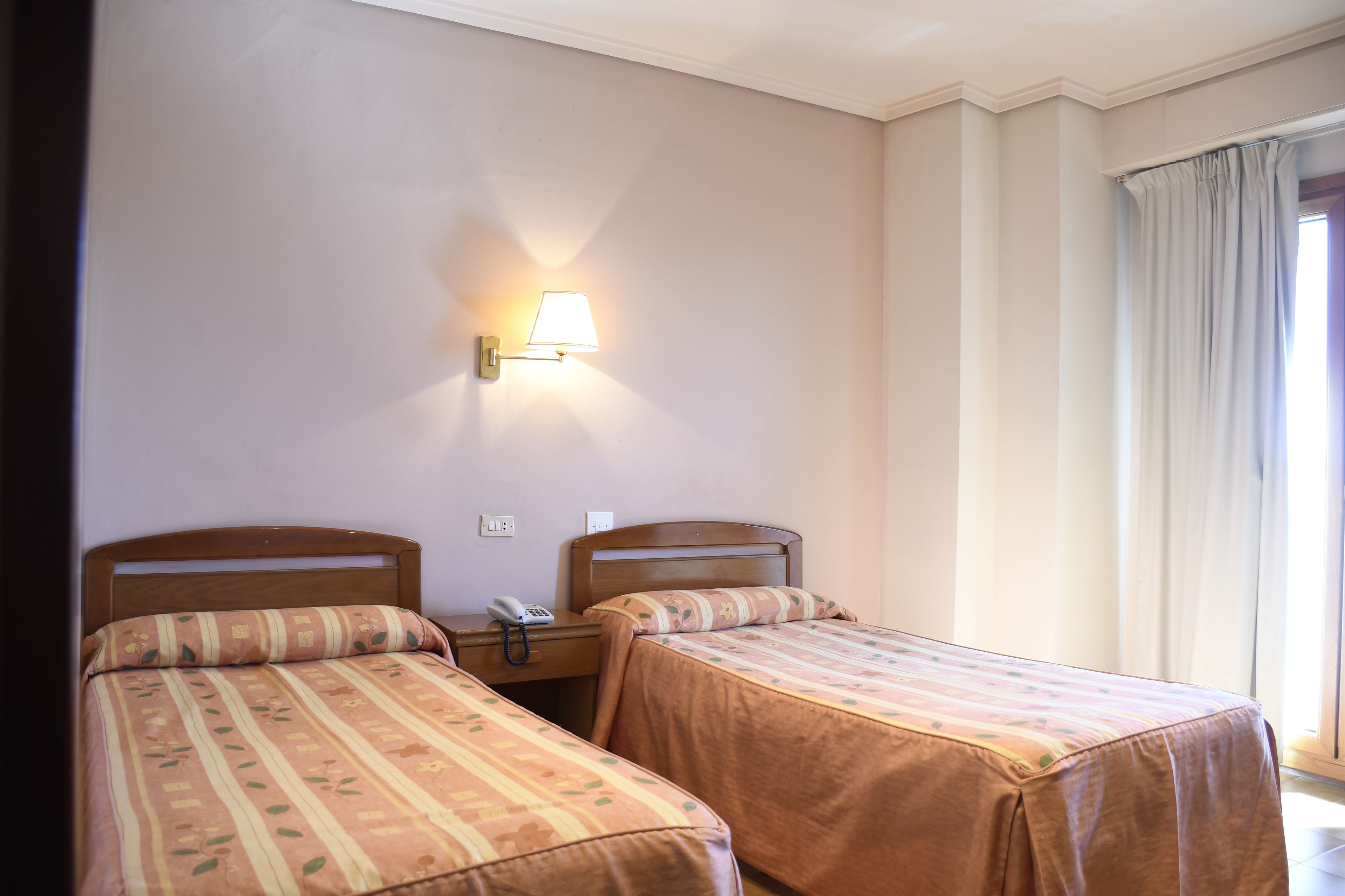 twin room, 2 single beds | blackout curtains, free wifi, bed sheets