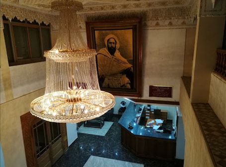 Interior detail. Hotel Bouazza