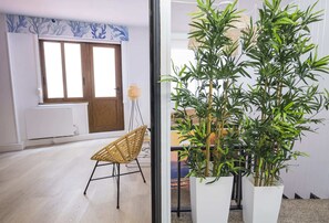 Uitzicht vanuit accommodatie