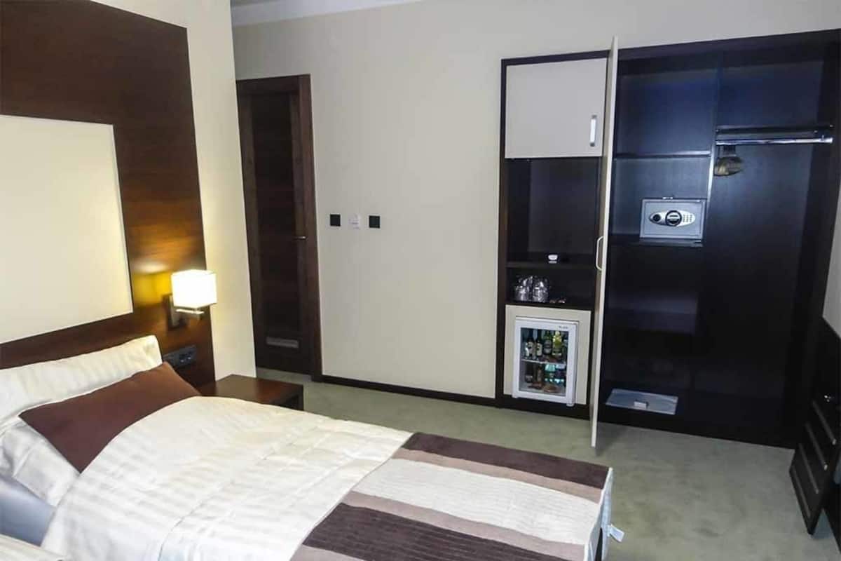 Minibar, in-room safe, soundproofing, iron/ironing board (on request)