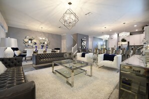 House, Multiple Beds | Living area