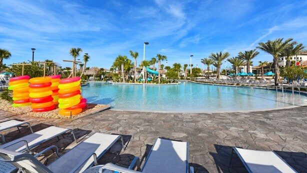 Outdoor pool - Champions Gate Six-bedroom (Davenport)