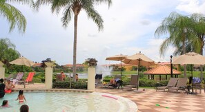 Pientalo, 2 makuuhuonetta | Lastenallas | Ulkouima-allas