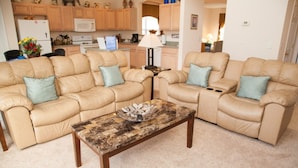 House, 6 Bedrooms | Living area - Emerald Island Resort Six-bedroom (Kissimmee)