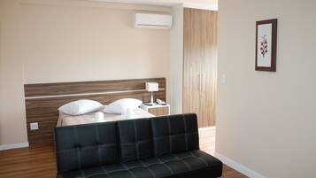 Minibar, in-room safe, desk, blackout curtains