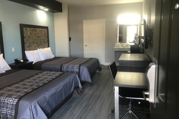 Individually decorated, individually furnished, desk, blackout curtains