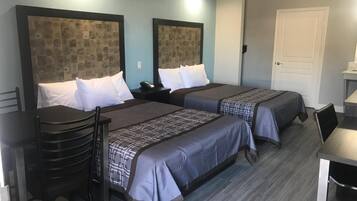 Individually decorated, individually furnished, desk, blackout curtains