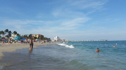 Luxury 1BR / 1bth Condo - puoli Kortteli Beach