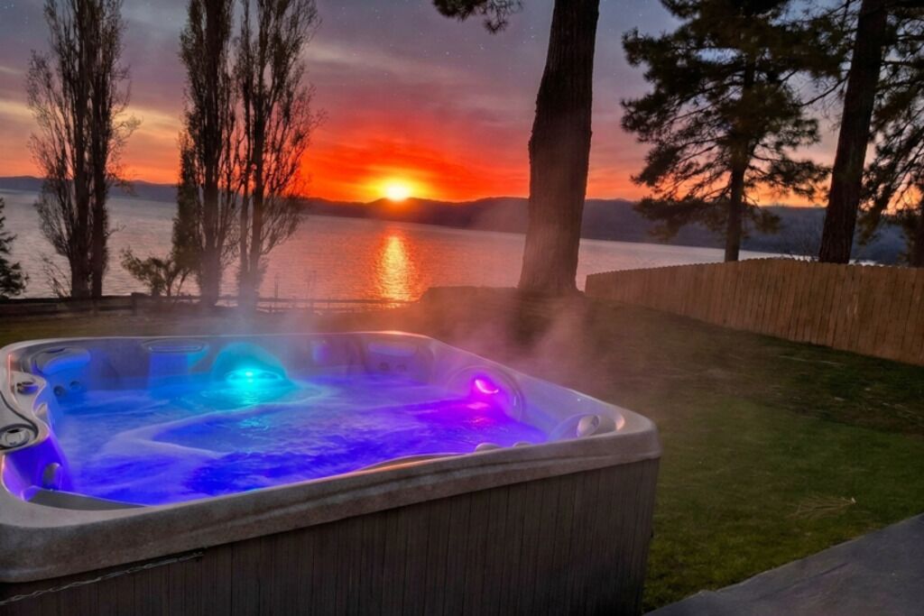 Bain à remous extérieur