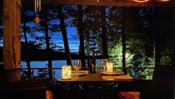 Opções para refeição ao ar livre