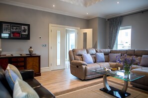 TV, fireplace - Luxury 4 Bedroom House 5mins walk to Killarney Town Centre (Killarney)