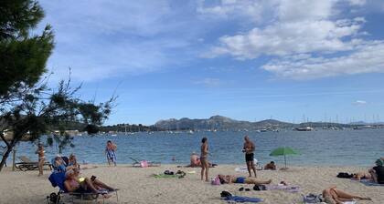 Ylellinen Puerto Pollencan huoneisto Bocquerissa, jossa on oma uima-allas